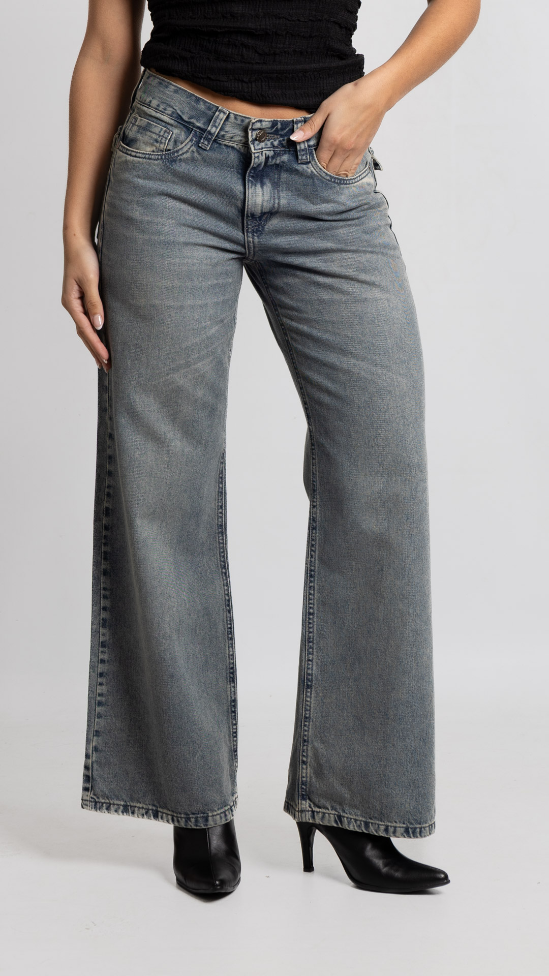 Art. 1046 | Wide Leg Matizado Tapa Trasera TM