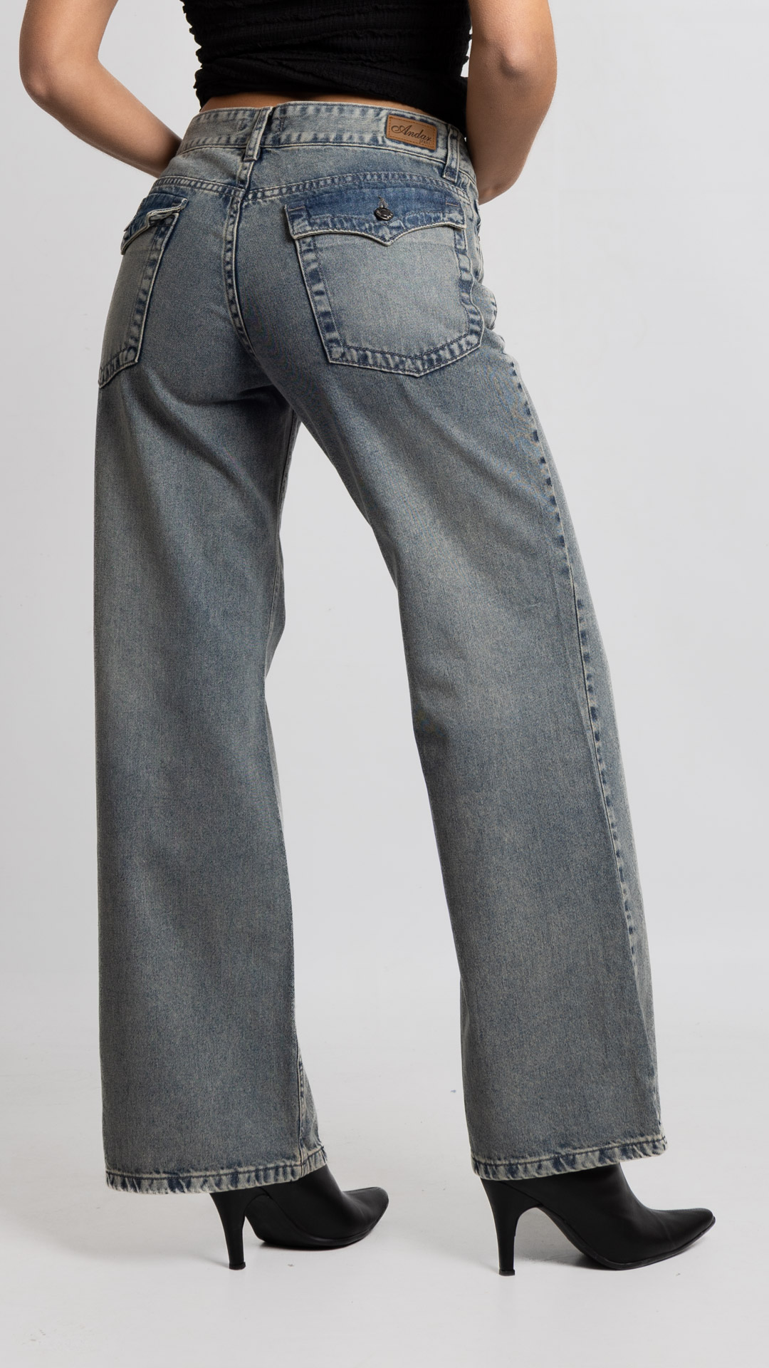 Art. 1046 | Wide Leg Matizado Tapa Trasera TM