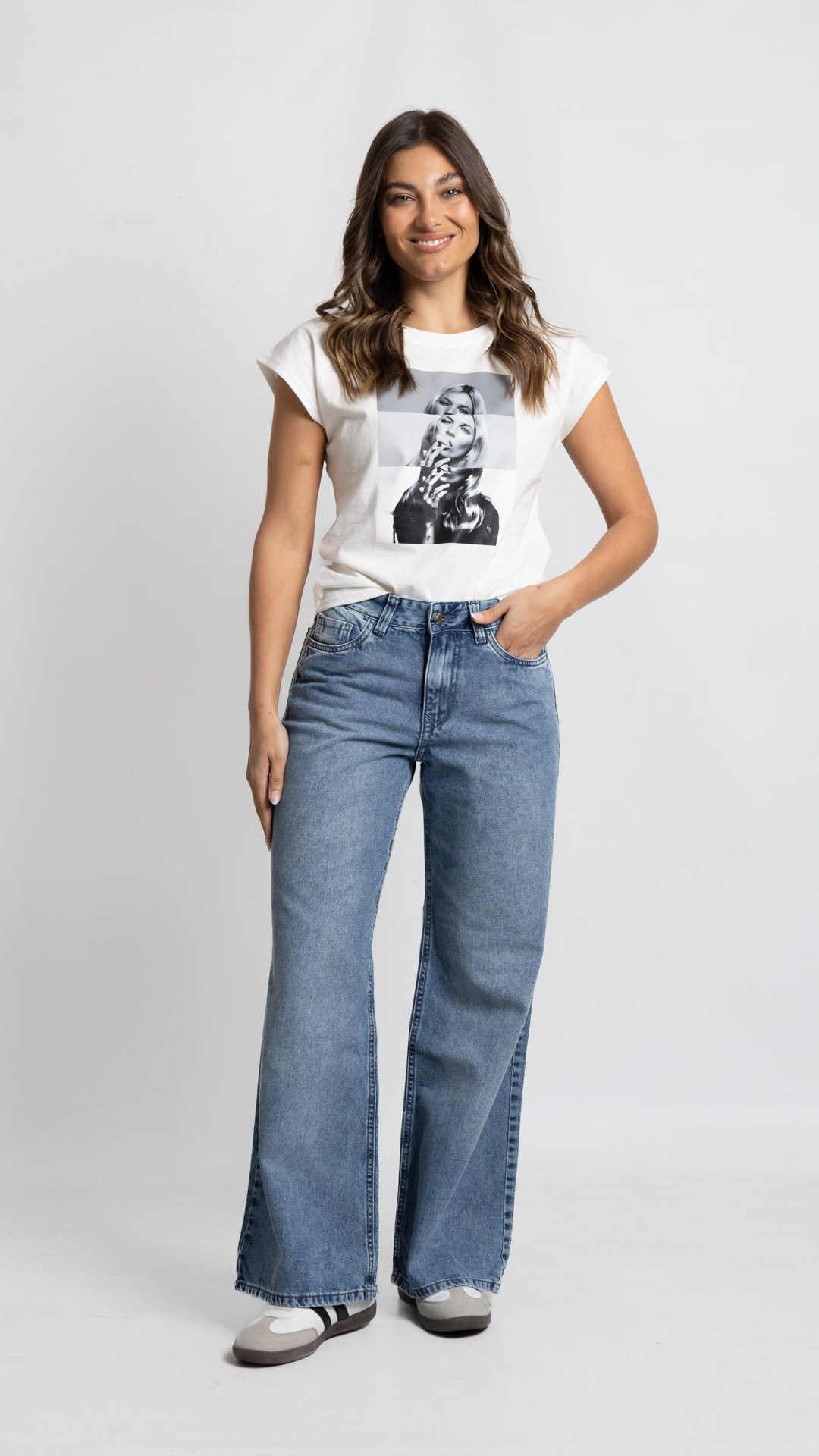 Art. 1036 | Wide Leg Nevado H/Gris TA