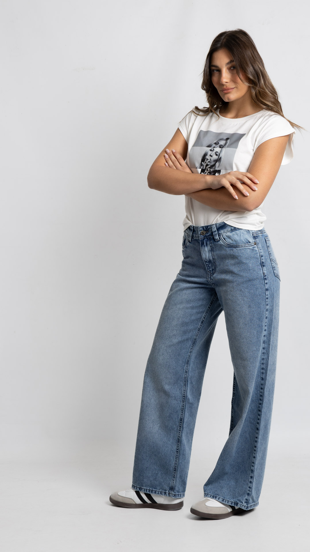 Art. 1036 | Wide Leg Nevado H/Gris TA