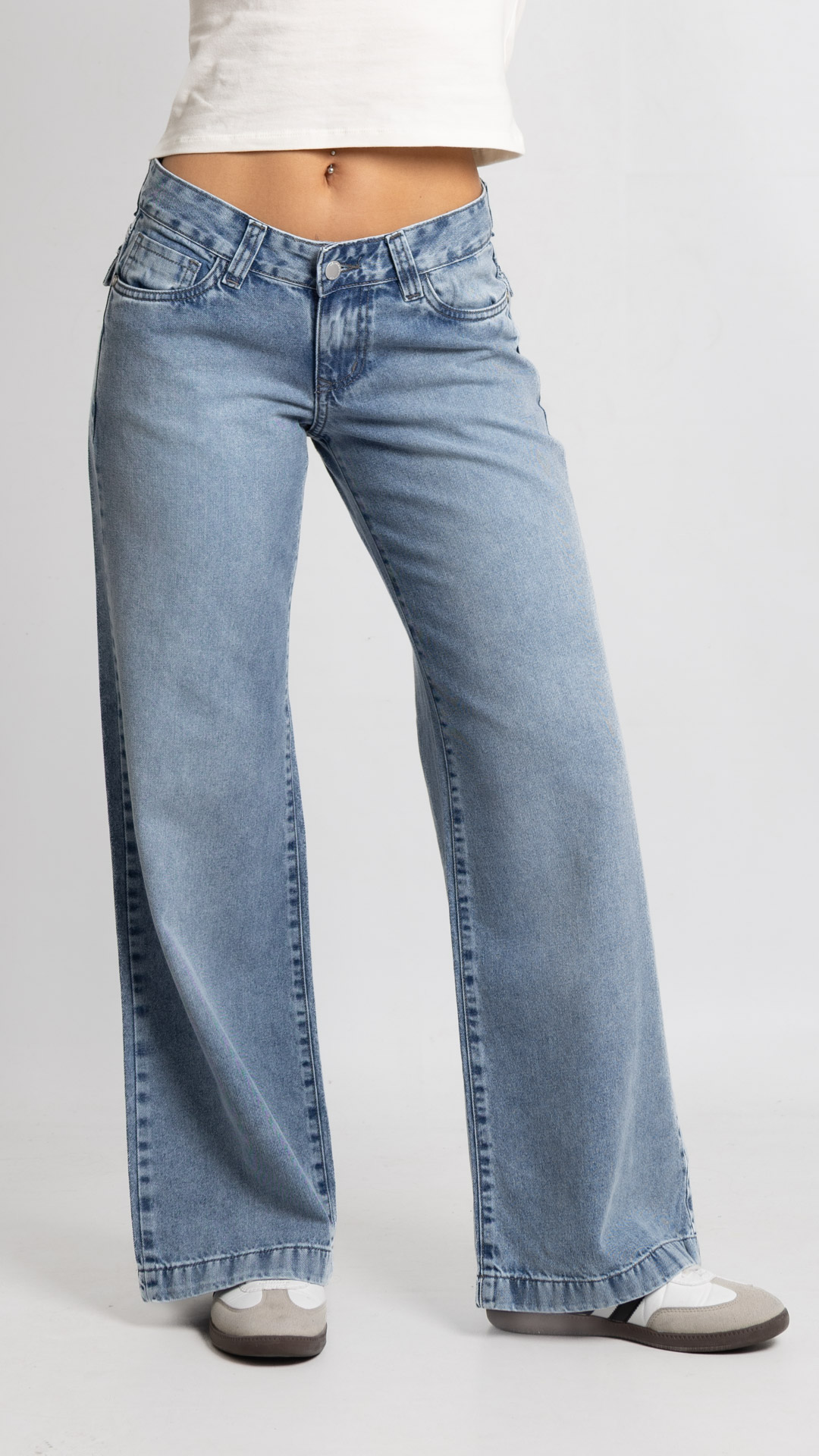 Art. 1054 | Wide Leg Nevado Tapa Trasera H/Gris TB