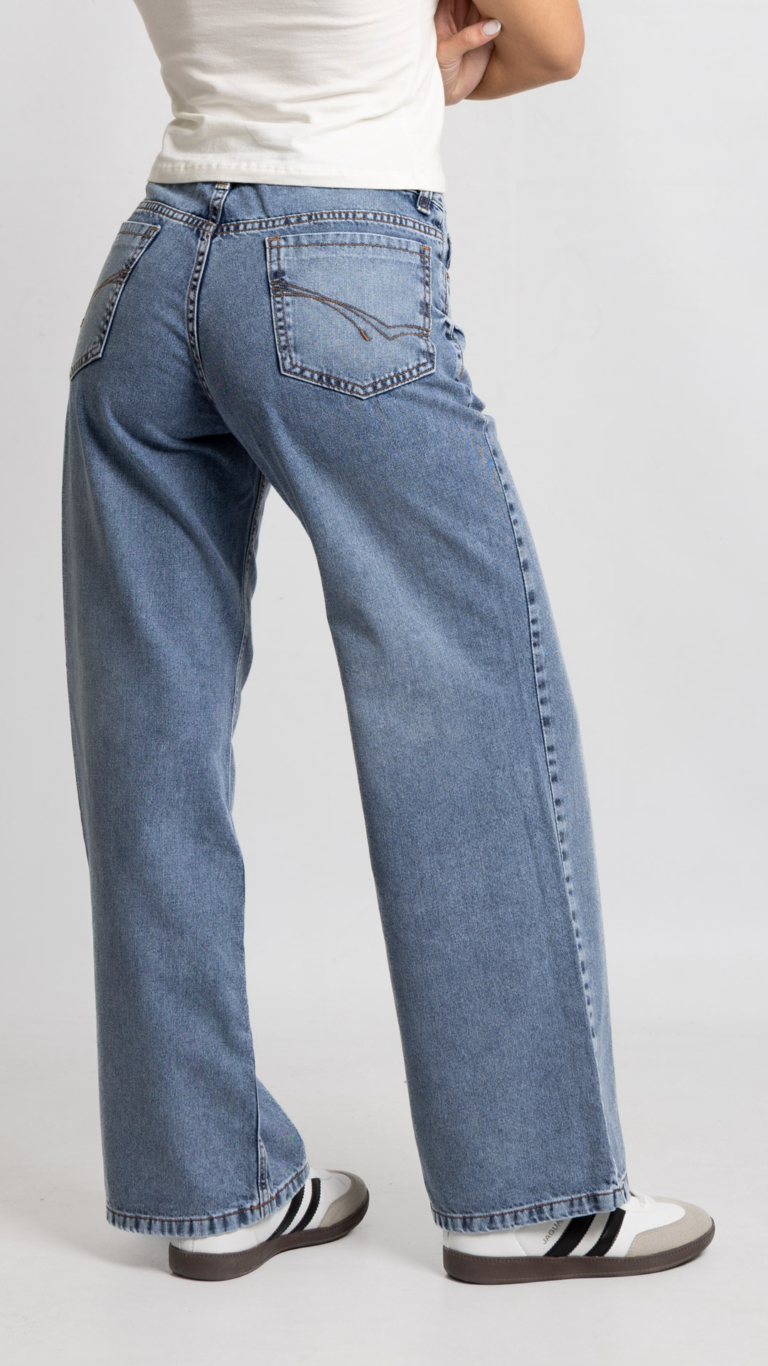 Art. 1047 | Wide Leg Nevado con Pinches H/M TA