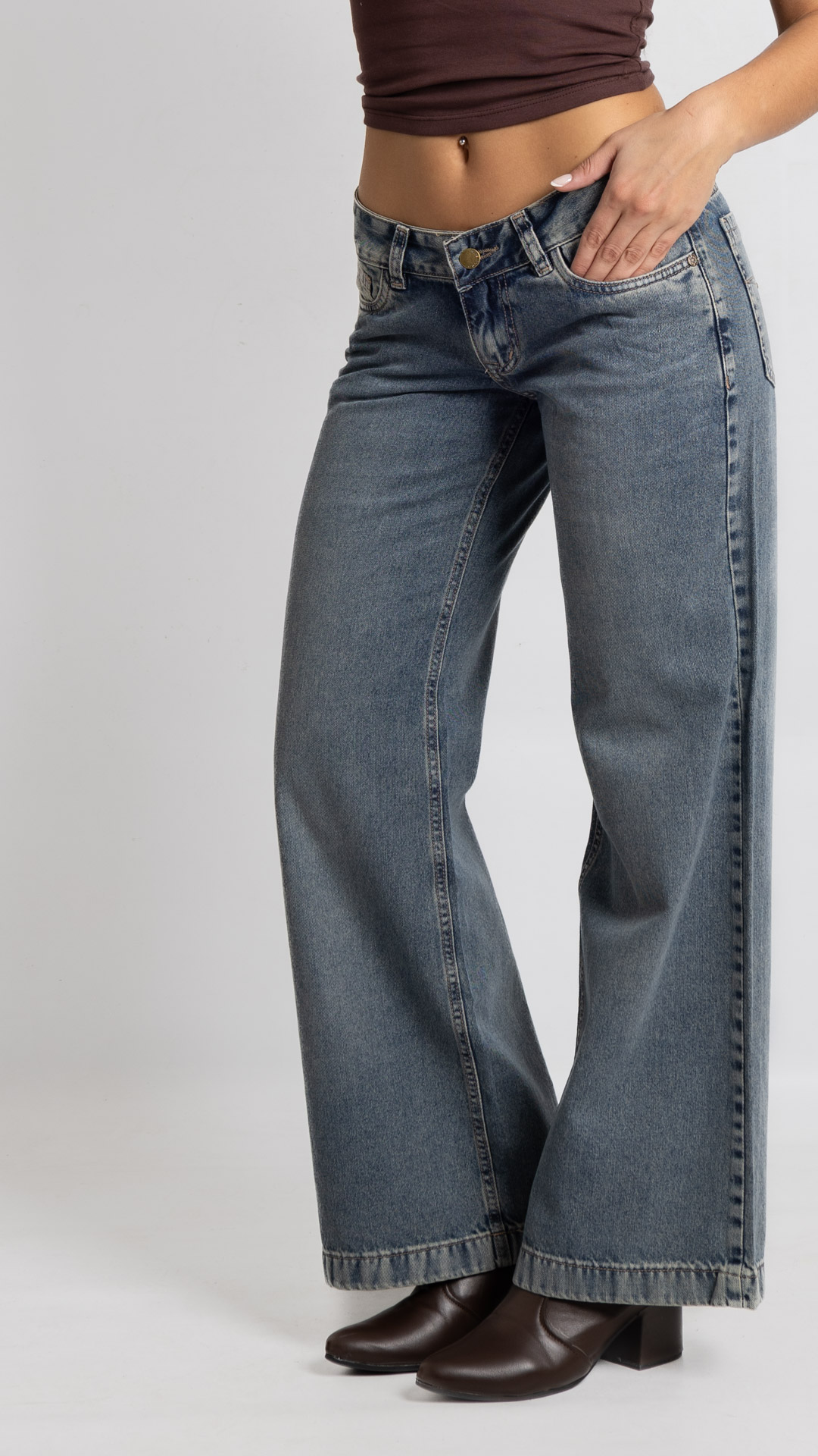 Art. 1067 | Wide Leg Matizado Rayo EXTB